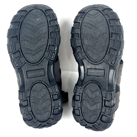 Skechers Relaxed Fit Sandals Mens SZ 8 Brown Closed Toe Hiking Outdoors Durable - Picture 12 of 16